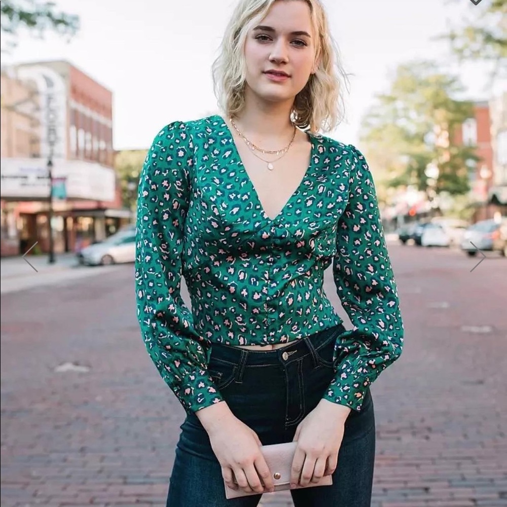Leopard Blouse